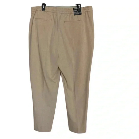 Banana Republic beige Hayden Taper  pants size 18 - Picture 2 of 10